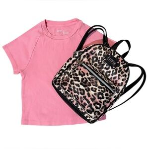 FREE Aerie T-shirt With Purchase of Justice Cheetah Girls Mini Backpack